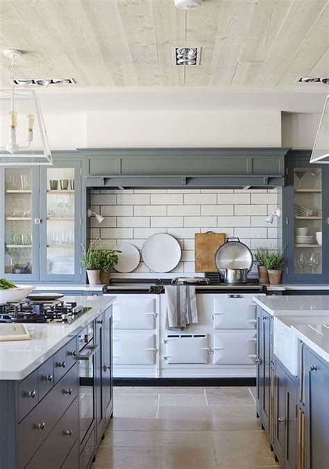 Last updated on february 23, 2021. 01 Simple Design for Farmhouse Gray Kitchen Cabinets Ideas | Interior design kitchen, Kitchen ...