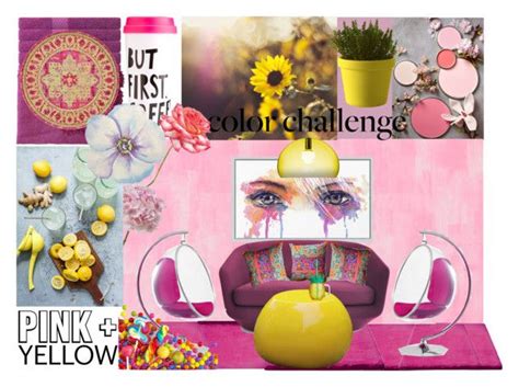 Pink and yellow