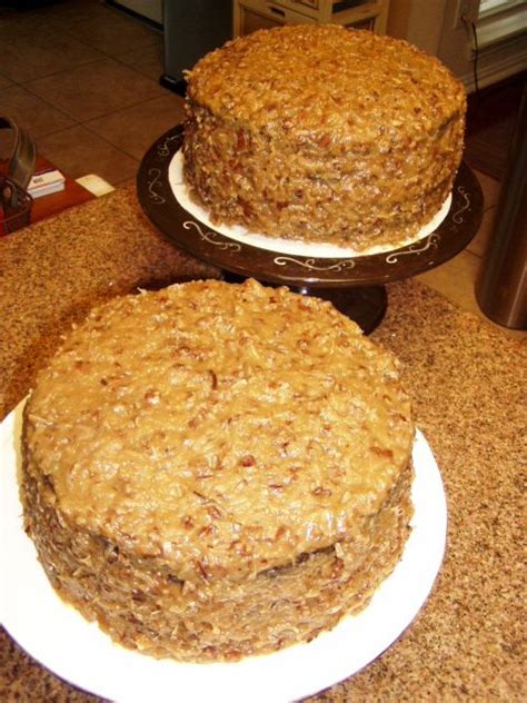 The 8 of us who ate this cake found it to be moist and flavorful. German chocolate cakes, German chocolate and Chocolate ...