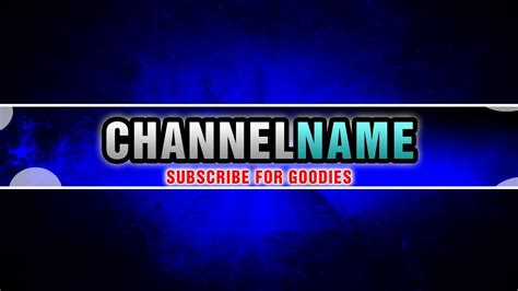 How To Make A Free Youtube Bannerchannel Art In Photoshop Cs6
