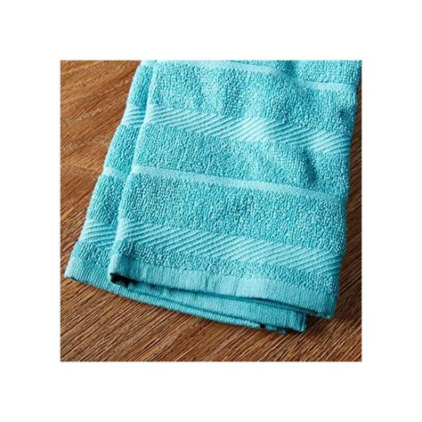 Buy Kitchenaid Albany Kitchen Towel Set Set Of 4 Aqua 4 Count 18 46