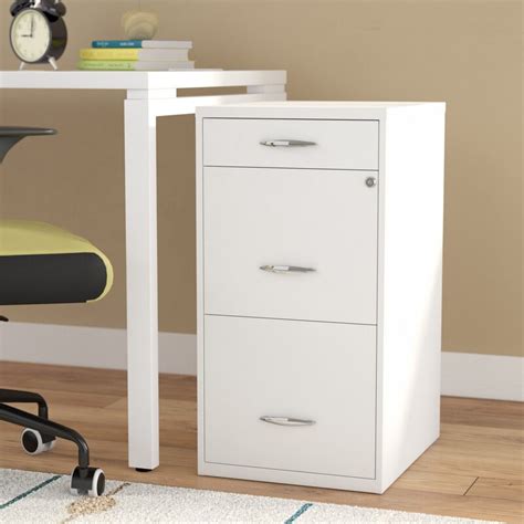 Modern design filing cabinet on the site are made of distinct quality robust materials such as aluminum, iron, and other rigid metals that help them last for a long time. Symple Stuff Steel 3 Drawer Filing Cabinet & Reviews ...