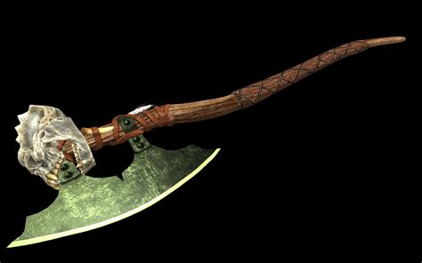 Orcish Axe Preview At Skyrim Nexus Mods And Community