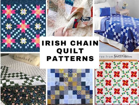20 Irish Chain Quilt Patterns Free And Easy To Whip Up ⋆ Hello Sewing