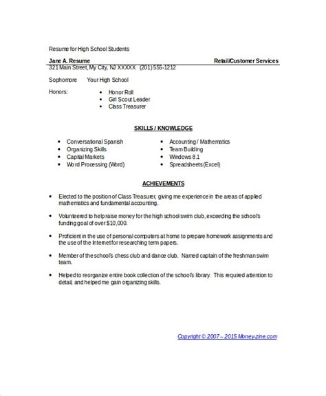 How to write a resume summary? 9+ Student Resume Templates - Jelata