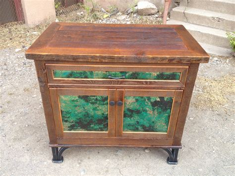 We have been here for you, for over 27 years, supplying custom, solid wood furniture. Custom Size Nightstand made from reclaimed barnwood with ...