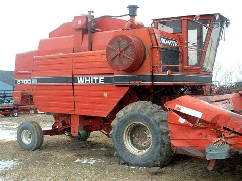 Image White 8700 Combine 1979 Tractor And Construction Plant