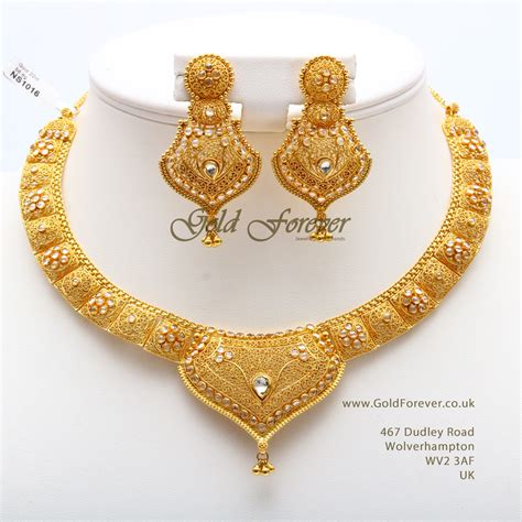 The online users of mumbai, calcutta, new delhi, and chennai can check their country's gold rates with ease. 22 Carat Indian Gold Necklace Set 56.6 Grams code:NS1016 ...