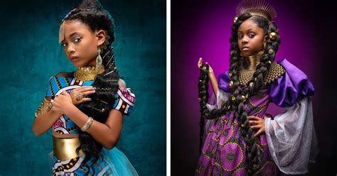 Stunning Photographs Reimagine Disney Princesses As Black Girls