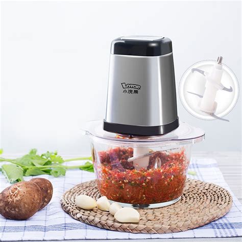 Electric Meat Grinder Stainless Steel Kitchen Food Chopper