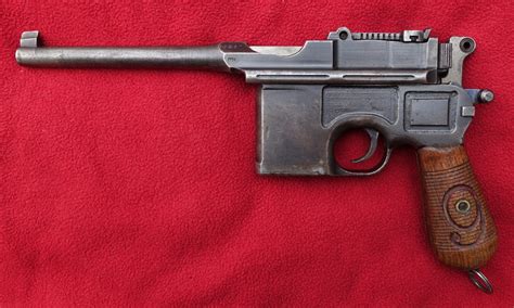 Pistole Mauser C96 9mm Luger Sběratelské Zbraně