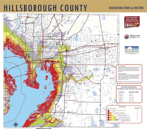 Flood Zone Map Hillsborough County Florida Printable Maps