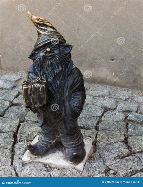 Little Dwarf Stock Photo Image Of Street Figurine 220925642