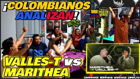 COLOMBIANOS ANALIZAN el MARITHEA vs VALLES T ERA RÉPLICA FMS