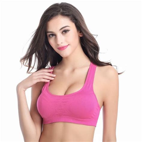 Mainland High Quality Women Shock Breathable Professional Sports Bra Tank Top Vest Sport Fitness