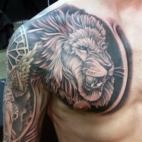 Top 73 Lion Chest Tattoo Ideas 2020 Inspiration Guide