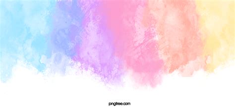 화려한 수채화 무지개 배경 색깔 무지개 수채화 배경 일러스트 및 사진 무료 다운로드 Pngtree