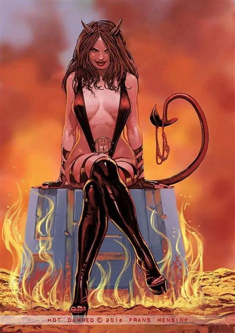 Hot Damned •frans Mensink Fantasy Art Pinterest
