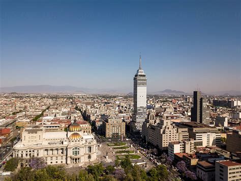 Aerial View To Downtown Of Mexico City By Stocksy Contributor Alice