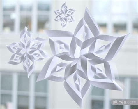 9 Amazing Snowflake Templates And Patterns 3d Paper Snowflakes