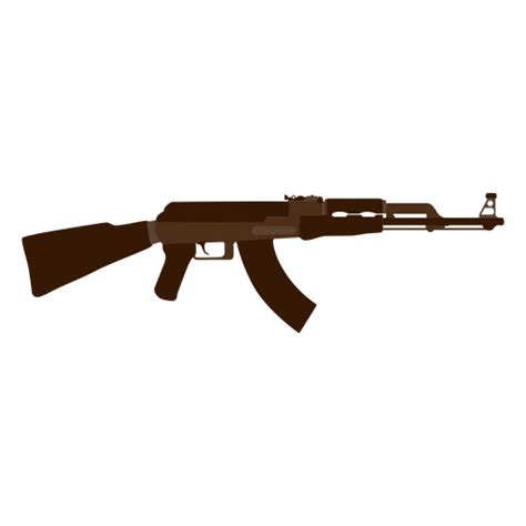 Ak 47 Assault Rifle Icon Transparent Png And Svg Vector File