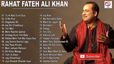Best Of Rahat Fateh Ali Khan Top 20 Songs Hit Song 2021 Pump