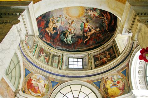 An architectural dome will spice up your ceiling. Free Images : holy places, ceiling, dome, stock ...