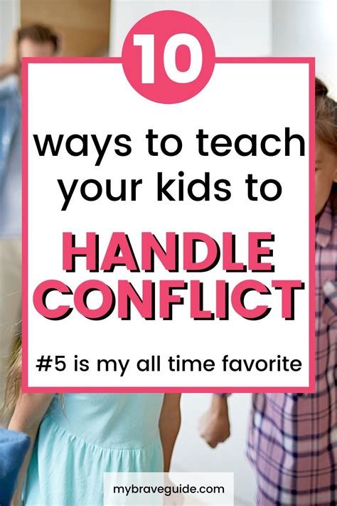 10 Ways To Teach Kids To Handle Conflict Well Even That Pesky Sibling