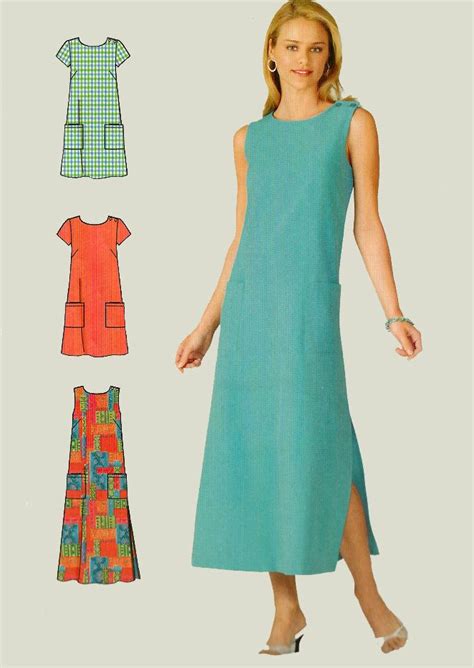 Misses Easy Summer Sewing Pattern Dress Simplicity 4523 Etsy Summer Sewing Patterns Dress