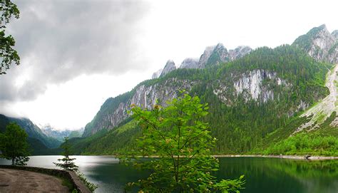 Images Austria Gosausee Nature Mountain Lake