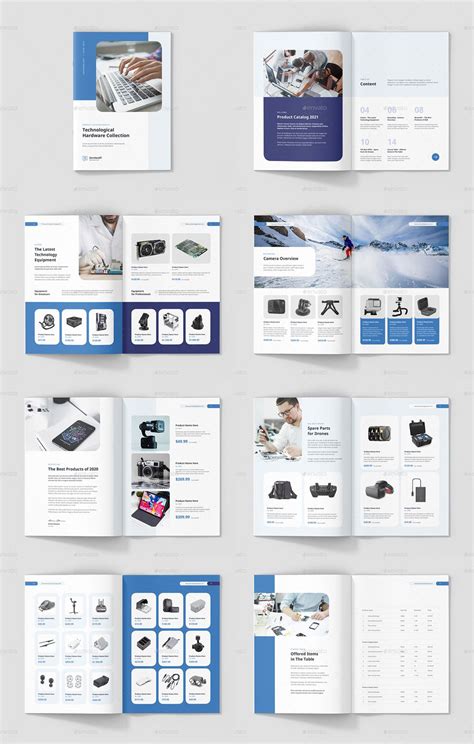 It Services Product Catalog Brochure Design Layout Catalogue
