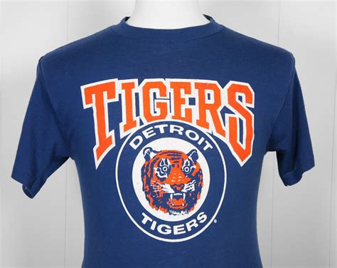 Vintage 1970s Detroit Tigers T Shirt Size M