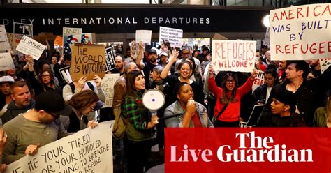 Travel Ban Trump Defends Order As Dispute Over Uk Visit Deepens As It Happened Us