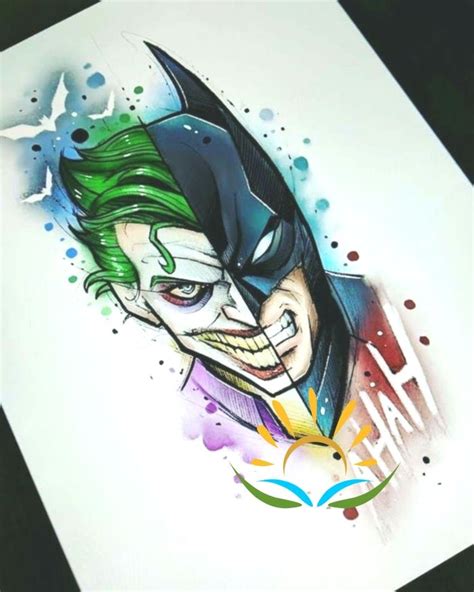 1001 Ideas For Cool Things To Draw Photos And Tutorials Joker Art