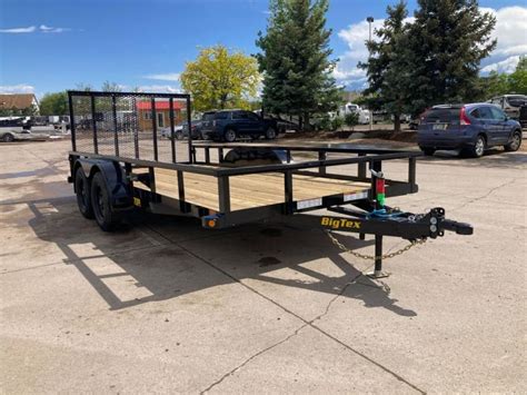 2023 Big Tex Trailers 35sv 14bk Utility Trailer Colorado New And Used