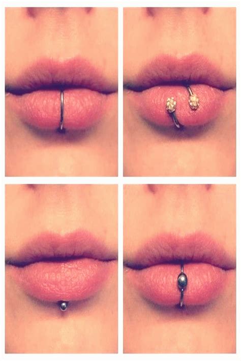 46 Gorgeous And Eyecatching Labret Piercing And Lip Piercing You May