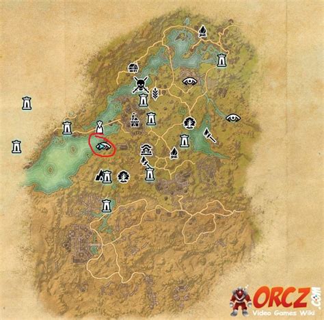 Eso Bangkorai Treasure Map Iv Orcz The Video Games Wiki