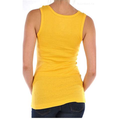 ribbed cotton tank top sleeveless round neck regular back solid plain s m l xl ebay