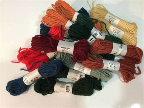 Appleton 4ply Tapestry Wool Yarn For Needlepoint 150 Per Etsy