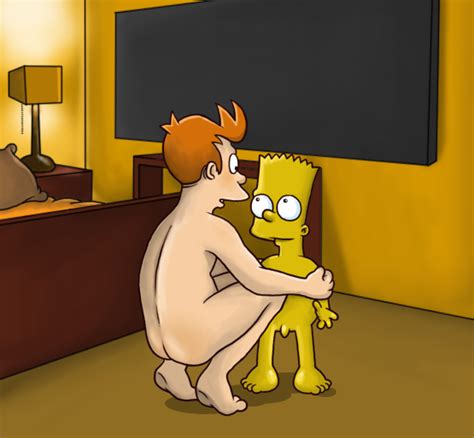 Post 847204 Bart Simpson Crossover Ekuhvielle Futurama Philip J Fry