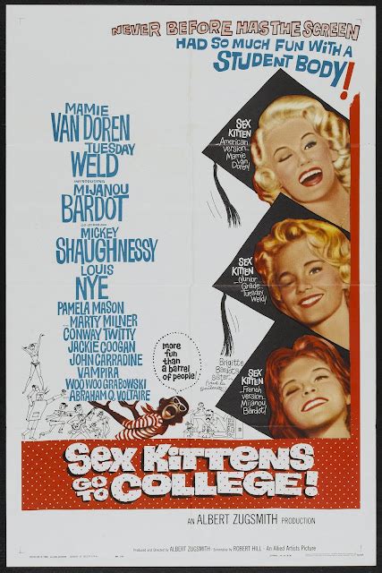 The Super Fantastic Terrific Page Of Movies Tv And Entertainment Sex Kittens Go To College