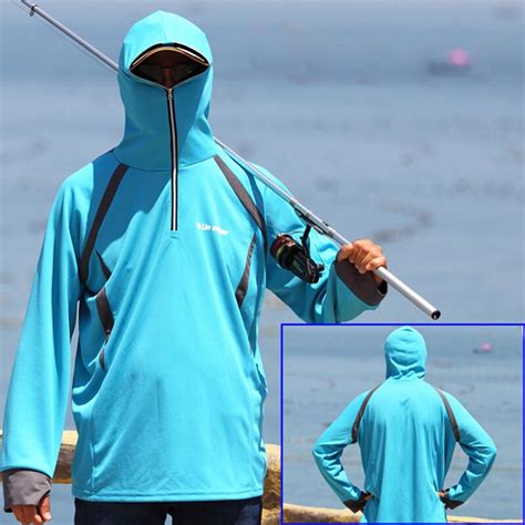 Fishing Clothing Outdoor Quick Drying Anti Uv Breathable Sun Protection