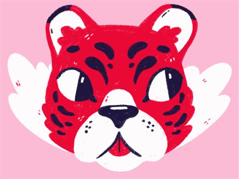 Eye Of The Tiger 2d Animated  By Natasha Maria On Dribbble