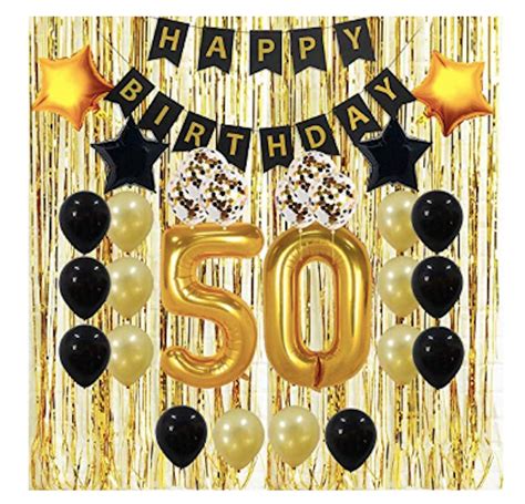 And create a fun backyard retreat with screen tents, decor & more. 50th Party Decorations 50th Birthday Decorations Gifts for Men Party Women 50 Birthday Party ...