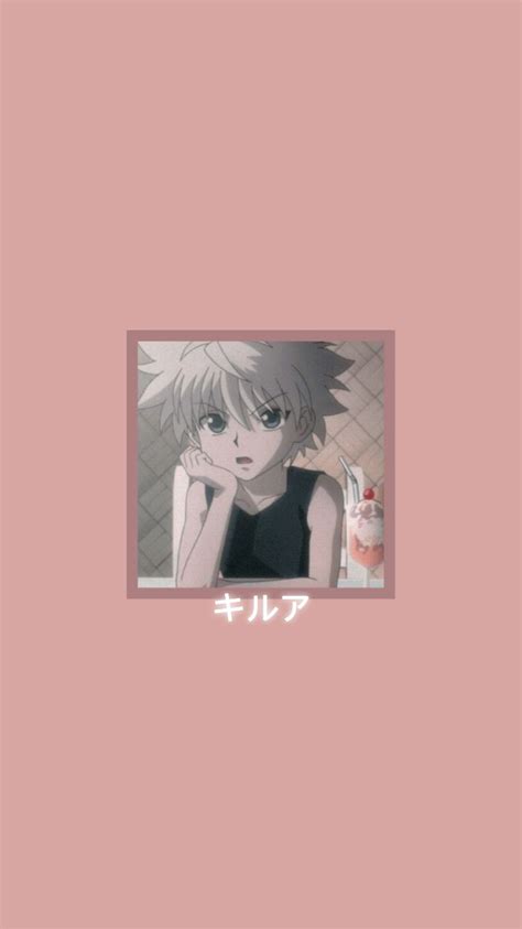 Kirua Pink Wallpaper Anime Aesthetic Anime Cool Anime