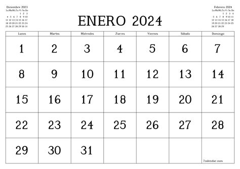 Calendario Enero 2024 En Word Excel Y Pdf Calendarpedia 46 Off