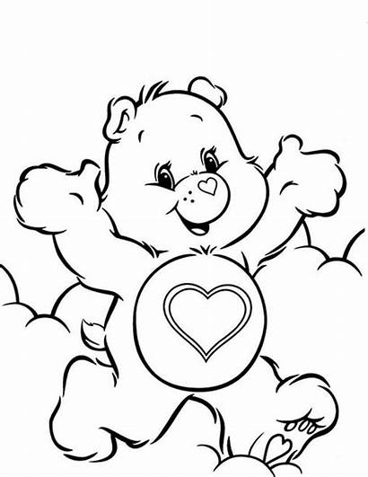 Bears Coloring Bear Care Pages Colouring Teddy