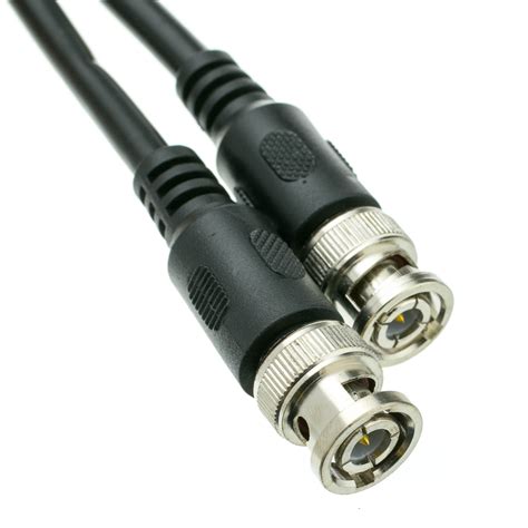 12ft Black Bnc Rg59u Coaxial Cable Bnc Male