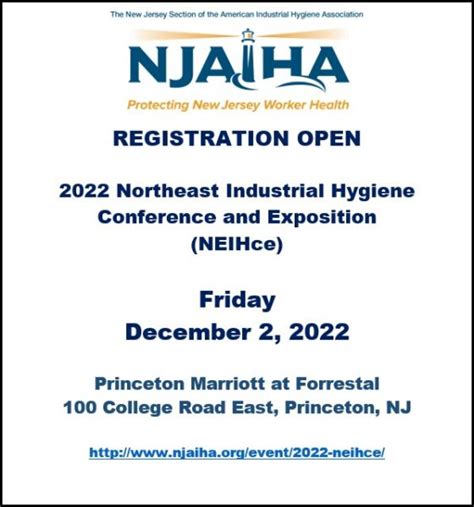 The New Jersey American Industrial Hygiene Association