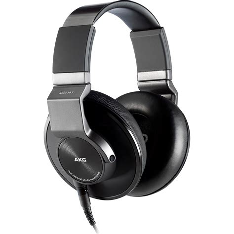 On each headset's reviews page, you will be able to compare headphones' features. AKG K553 MKII Closed Back Studio Headphones Black ...